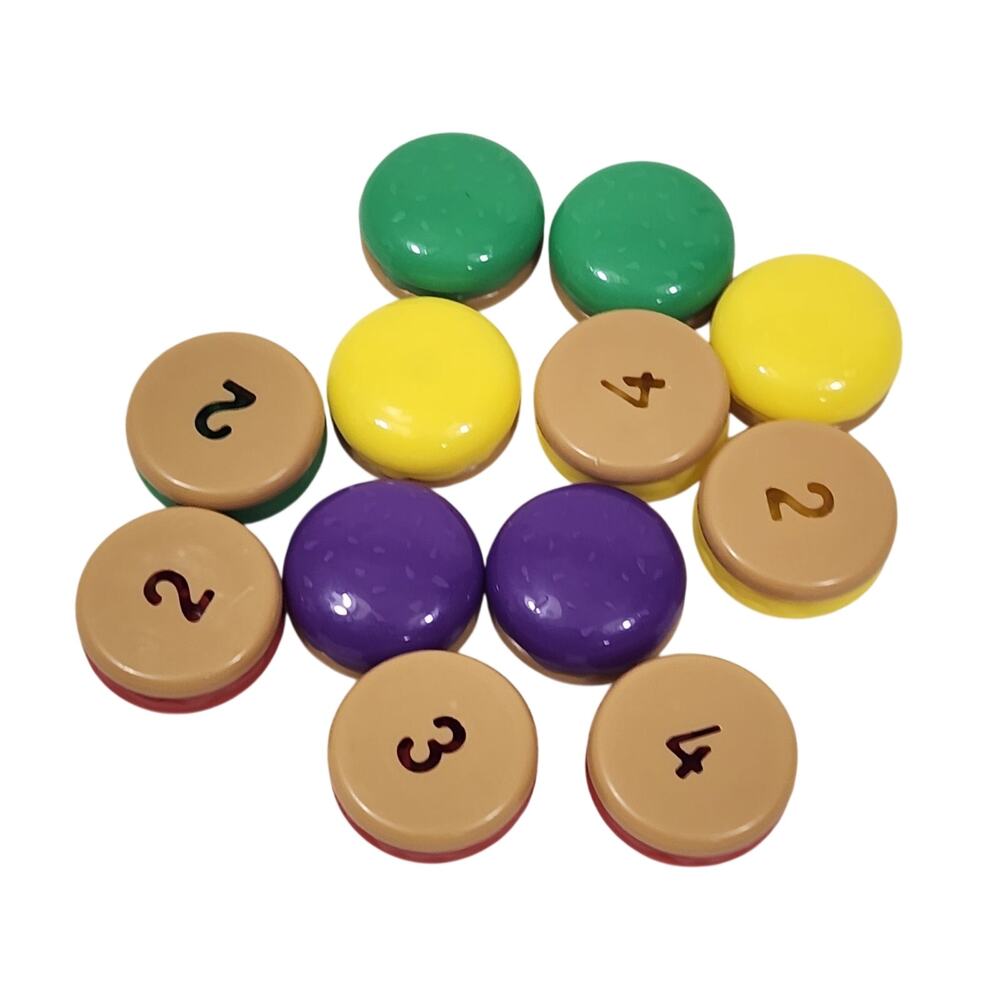 Pop the Pig Board Game Replacement Hamburger 11 Pieces Toy Game Part